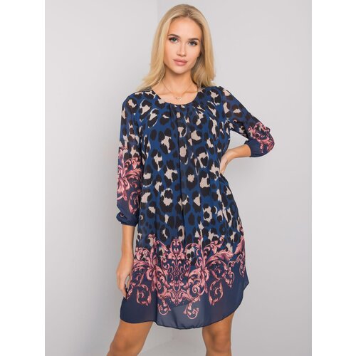 Och Bella Dress-TW-SK-BI-2667-2.92P-navy blue Slike