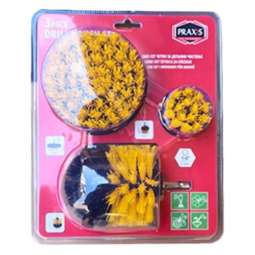 Praxis četka za bušilicu 3 kom Cene