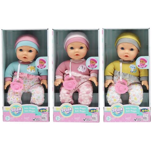 Luna Dream Collection: Maggie lutka v treh različicah s dudo 30cm Cene
