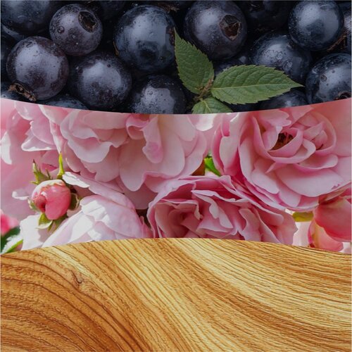 WoodWick Rose Blush di&amp;scaron;eča sveča z lesenim stenjem 85 g Slike