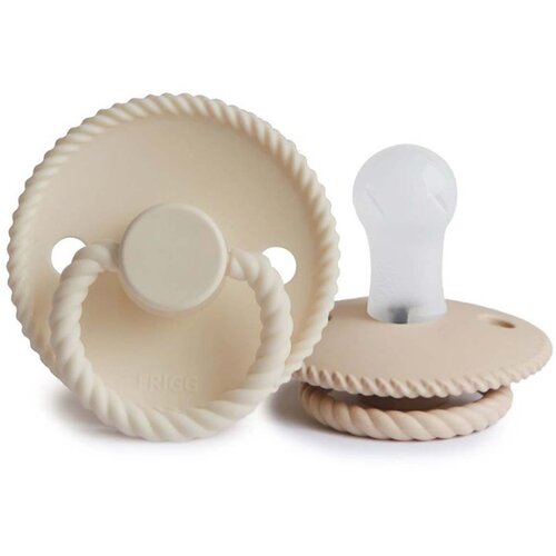 FRIGG® tolažilna duda rope silicone cream & croissant Cene