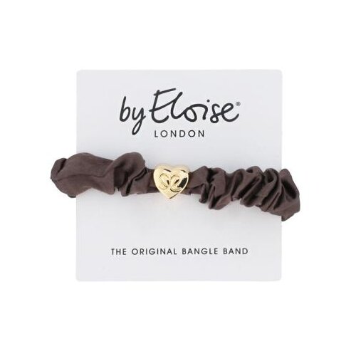 By Eloise London Silk Scrunchie Gold Heart elastika za lase Cene