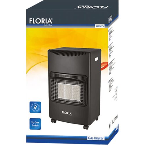 Floria Grijalica, plinska, sa regulatorom, 1 kg/h, 4200 W, crna - ZLN1275 Slike