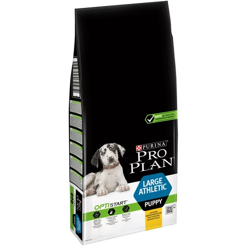 Pro Plan 5 x zooTočke na PURINA suho hrano za pse! - Large Athletic Puppy OPTISTART (12 kg)