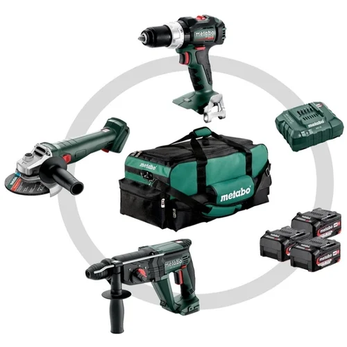 Metabo akumulatorski set orodja Combo Set Construction 3.1, 685212000