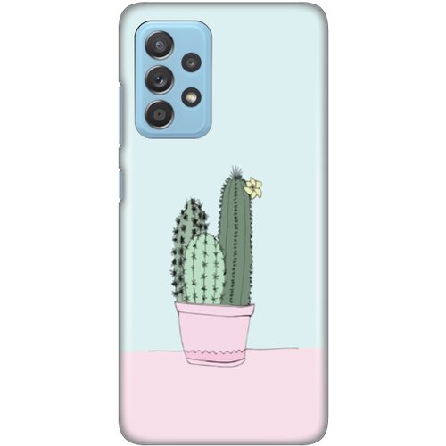 silikonska maska za Samsung A536B Galaxy A53 5G Cactus Print roze Slike