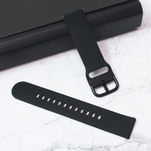 narukvica glide za smart watch 20mm crna Slike