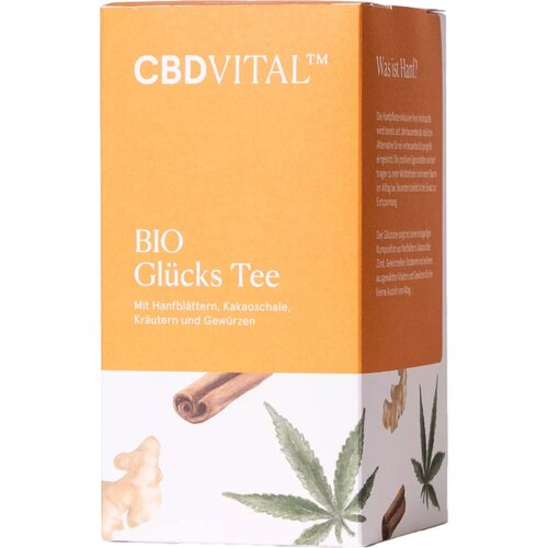 CBD VITAL CBD čaj za sreću Bio - 20 vreć. Slike