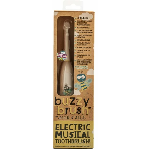 Jack N Jill Buzzy Brush električna zobna ščetka z glasbo