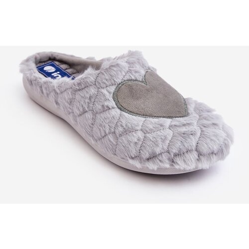 Kesi Women's Fur Home Shoes Inblu Slippers EC000099 Grey Cijene