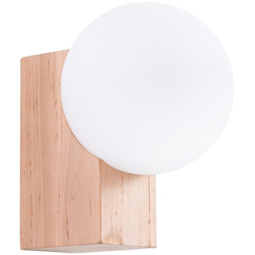 Sollux Bijela/u prirodnoj boji zidna lampa &oslash; 12 cm Solum &ndash; Cijene