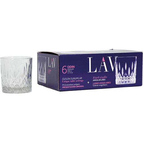 Lav Set čaša Odin za viski 6/1 330 ml Cene