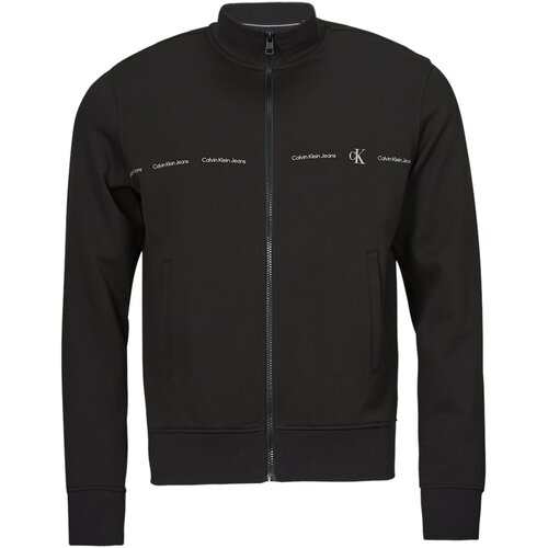 Calvin Klein Jeans LOGO REPEAT ZIP THROUGH Crna Cijene