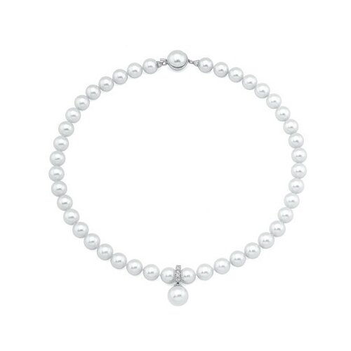 Majorica Ženska lilit bela biserna srebrna ogrlica 10 mm ( 09537.01.2 032.010.1 ) Slike