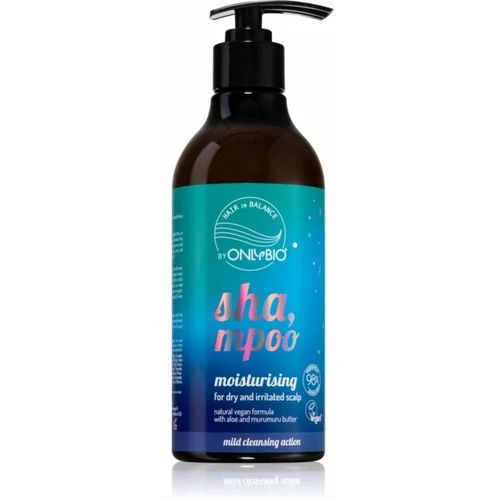 OnlyBio Hair in Balance nežni šampon za suho in občutljivo lasišče 400 ml