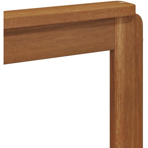  Set vanjskih sofa 6 kom. Prirodna i krem Čvrsto drvo akacije Slike