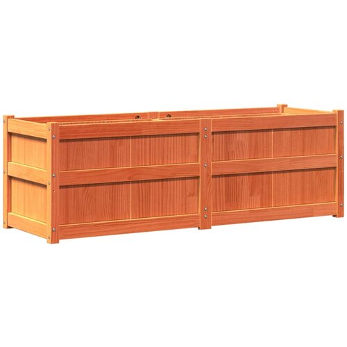 Maison Chic Vrtno cvetlično korito - Cvetlični Lonec voščeno rjavo 150x50x50cm trdna borovina, (21789962) Cene