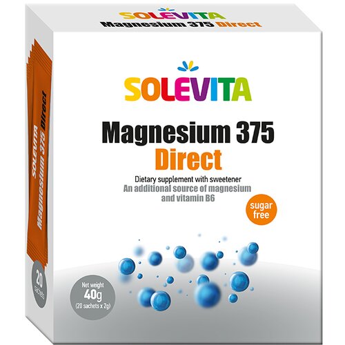 SOLEVITA magnesium 375 direct sugar free Slike
