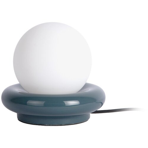 Leitmotiv Temno modra keramična namizna svetilka (vi&amp;scaron;ina 19 cm) Catania Ring &amp;ndash; Slike