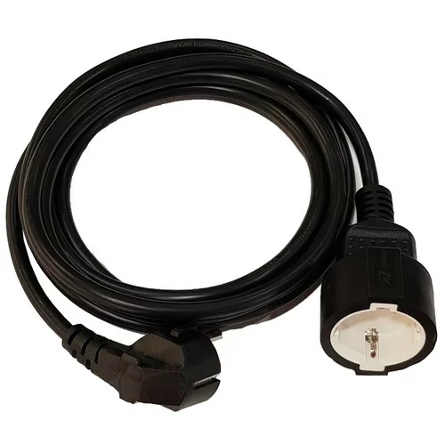 VOLTOMAT produžni kabel (Crne boje, 3 m, H05VV-F3G1,5)