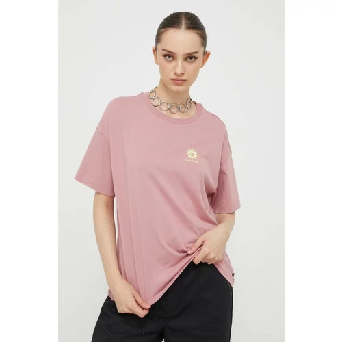 Converse Pamučna majica boja: ružičasta