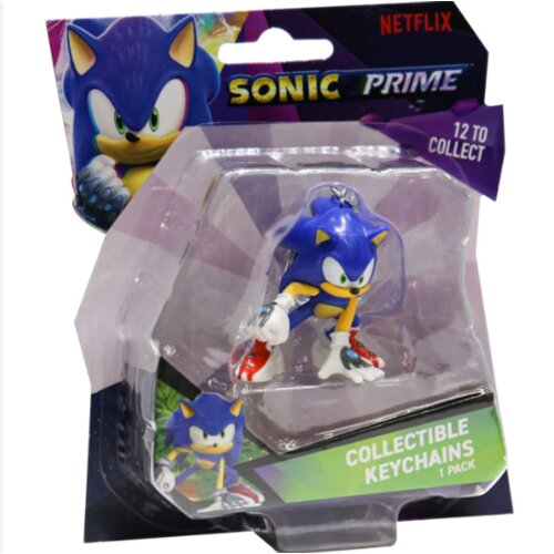 Sonic P.M.I. SONIC PRIME- 1 PAKET FIGURE OBESKA ZA KLJUČE RAZLIČNIH VRST (S1) Slike
