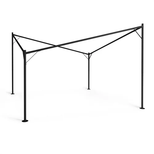 Blumfeldt Sombra, pergola, metalni okvir, 4 x 4 m, oprema