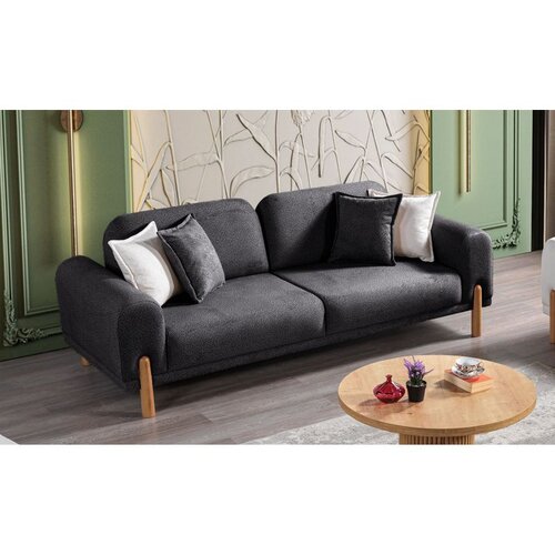 Atelier Del Sofa Class Bohem trosed na razvlačenje 228 cm, antracit Cene