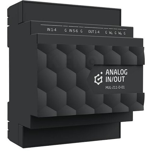 GRENTON MODULE OF ANALOG INPUTS AND OUTPUTS / SUPPORTS 1-WIRE / DIN RAIL MOUNTING / TF-BUS Slike
