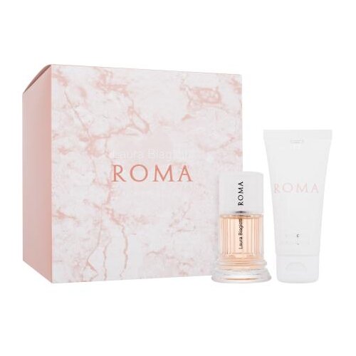 Laura Biagiotti Roma Fiori Bianchi Set toaletna voda 25 ml + losion za tijelo 50 ml za ženske Cene