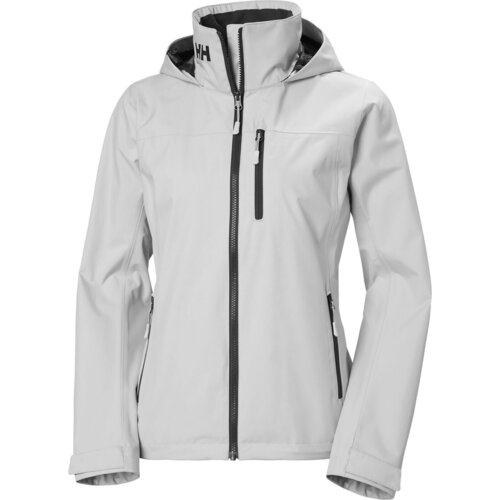 Helly Hansen Women's Crew Hooded 2.0 Jakna Grey Fog L Cene