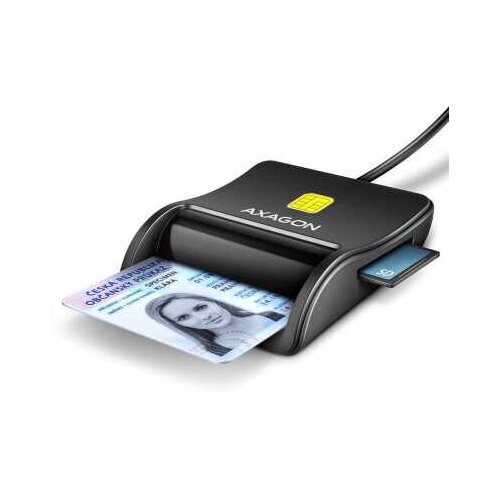 Čitač pametnih kartica AXAGON CRE-SM3SD USB 2.0 Cijene
