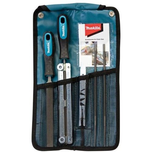 Makita set za bru&amp;scaron;enje verige 4,8mm v torbici D-72176 Slike