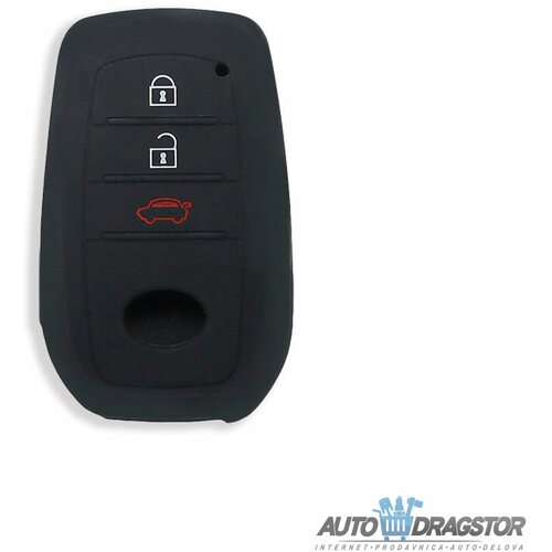 888 Car Accessories silikonska navlaka za ključeve crna toyota APT1015.06.B Cene