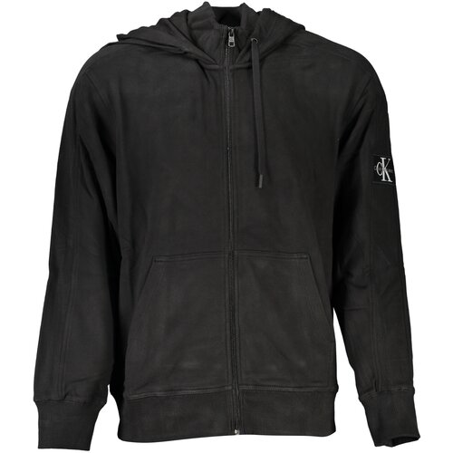 Calvin Klein MEN&amp;amp;#39;S BLACK ZIP SWEATSHIRT Slike