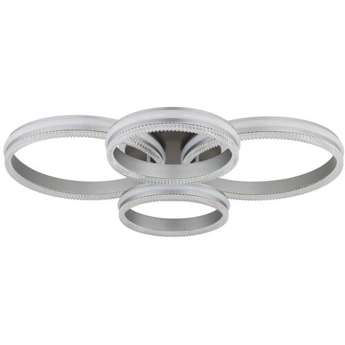 Globo 67377-90 - LED prigu&amp;scaron;iva plafonska svetiljka FRANCINE LED/90W/230V srebrna+daljinski upravljač Slike