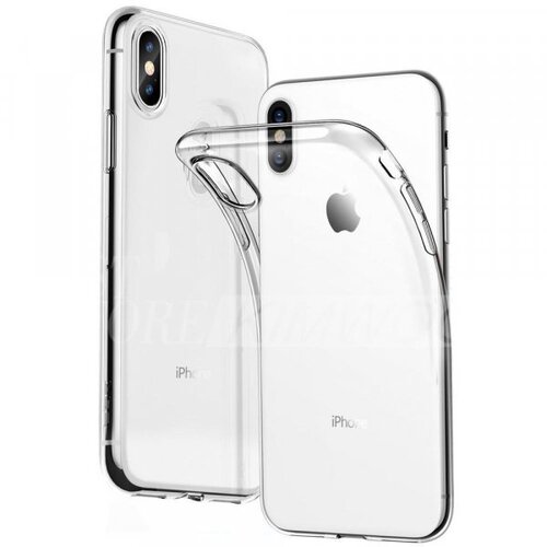 Clear Case 1,8 mm silikonski ovitek za iPhone XR - prozoren Slike