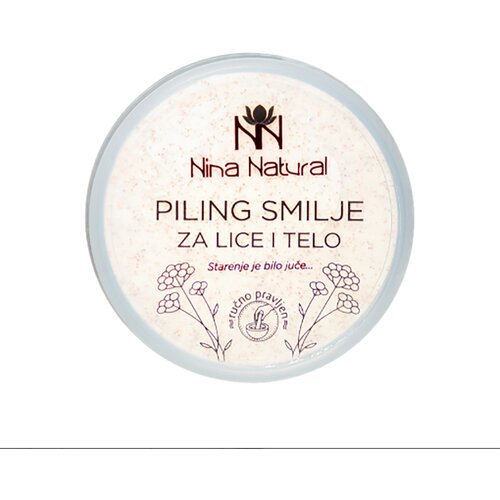 Nina natural Piling smilje za lice i telo NN, 150ml Cene