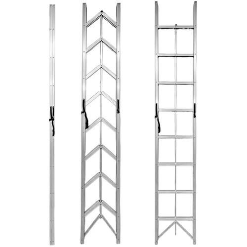  SuperStep Sklapajuće Alu Merdevine 8 Gazišta 266cm Cene