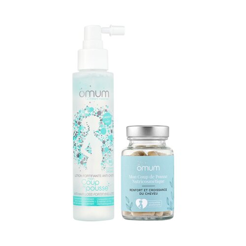 Omum In&Out Mon Coup de Pousse Hair Fortifying Set Cene