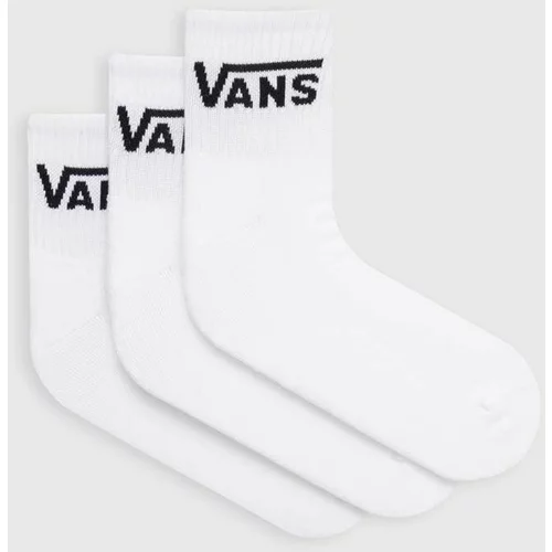 Vans Čarape 3-pack za muškarce, boja: bijela