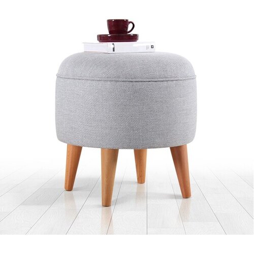 Atelier Del Sofa Tabure 40x42cm, Sivo Cene