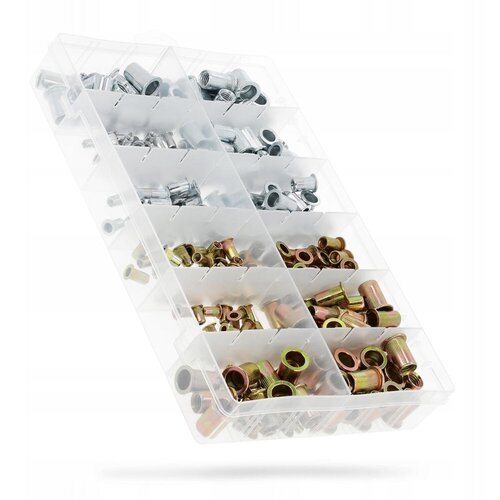 Mar Pol Set BLIND - zakivnih matica M66540, M3-M10, 300 komada Slike