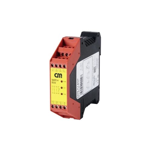 CM Manufactory Sigurnosni relej SAFE 4.3eco Radni napon (broj): 24 V/DC, 24 V/AC 3 zatvarač, 1 otvarač 1 ST Cijene