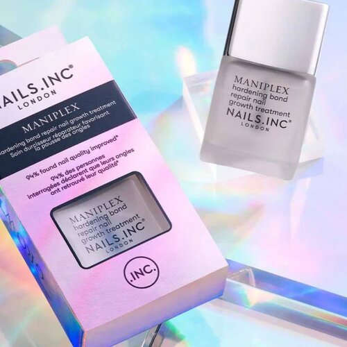 Nails Inc. Treatment Maniplex lak za krepitev nohtov 14 ml Slike