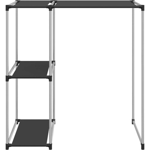vidaXL Stalak za pohranu iznad perilice crni 87x55x90 5 cm željezni Cene