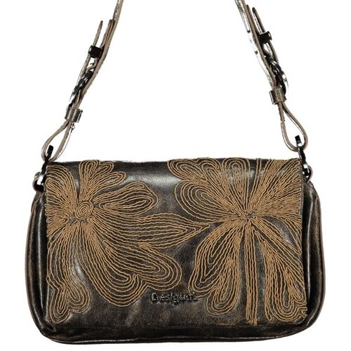 Desigual ženska pro&amp;scaron;ivena crossbody torbica 10x11x23 cm čokoladno smeđa Slike