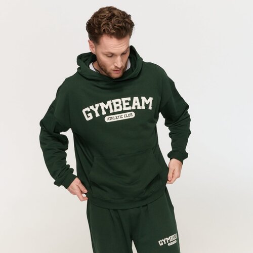 GymBeam Varsity Hoodie Green S Cene