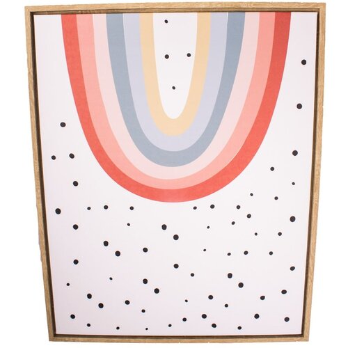 Dakls Stenska slika v okvirju Dotty Rainbow, 40 x 50 cm Slike