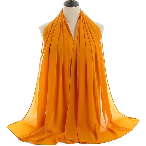 IZMAEL Šal OL-33820 - Oranžna Cene